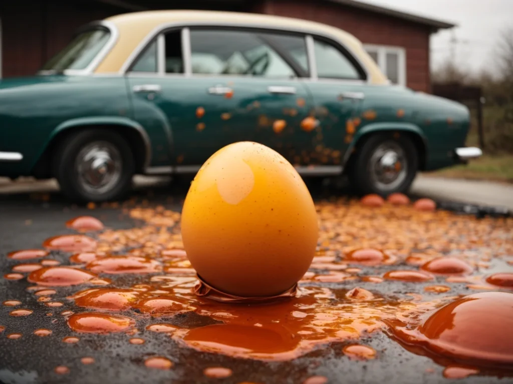 Can Eggs Ruin Car Paint
