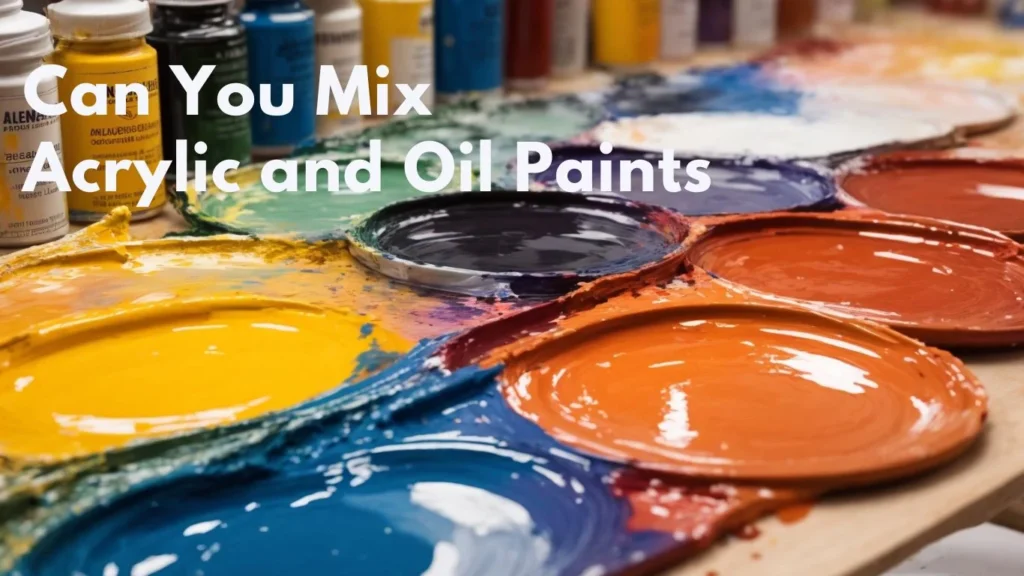 Can You Mix Acrylic and Oil Paints
