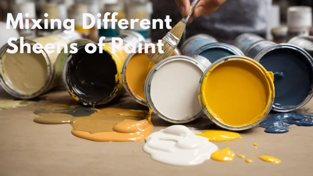 Mixing Different Sheens of Paint