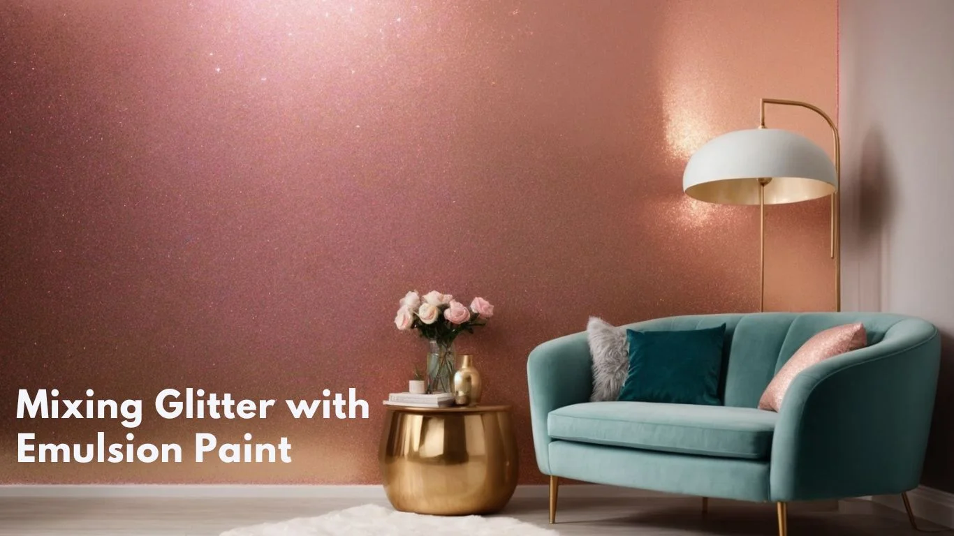 Mixing Glitter with Emulsion Paint Adding Sparkle to Your Walls Tiny