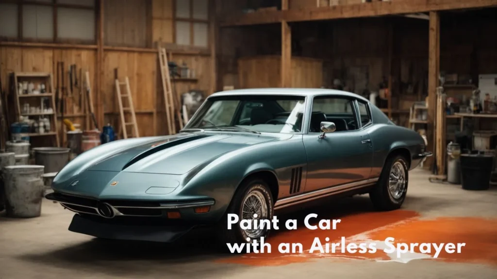 Paint a Car with an Airless Sprayer
