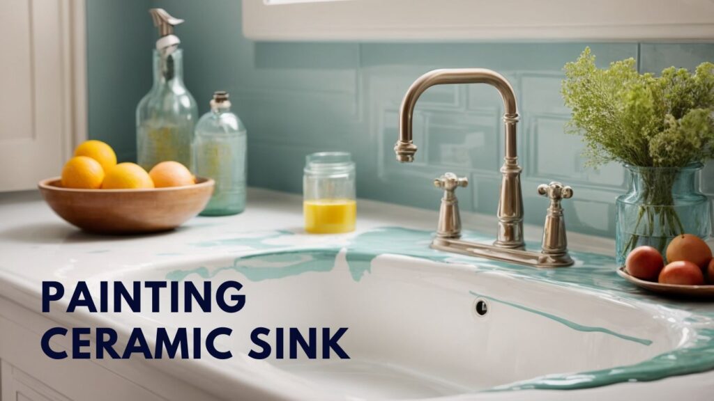 Paint a Ceramic Sink
