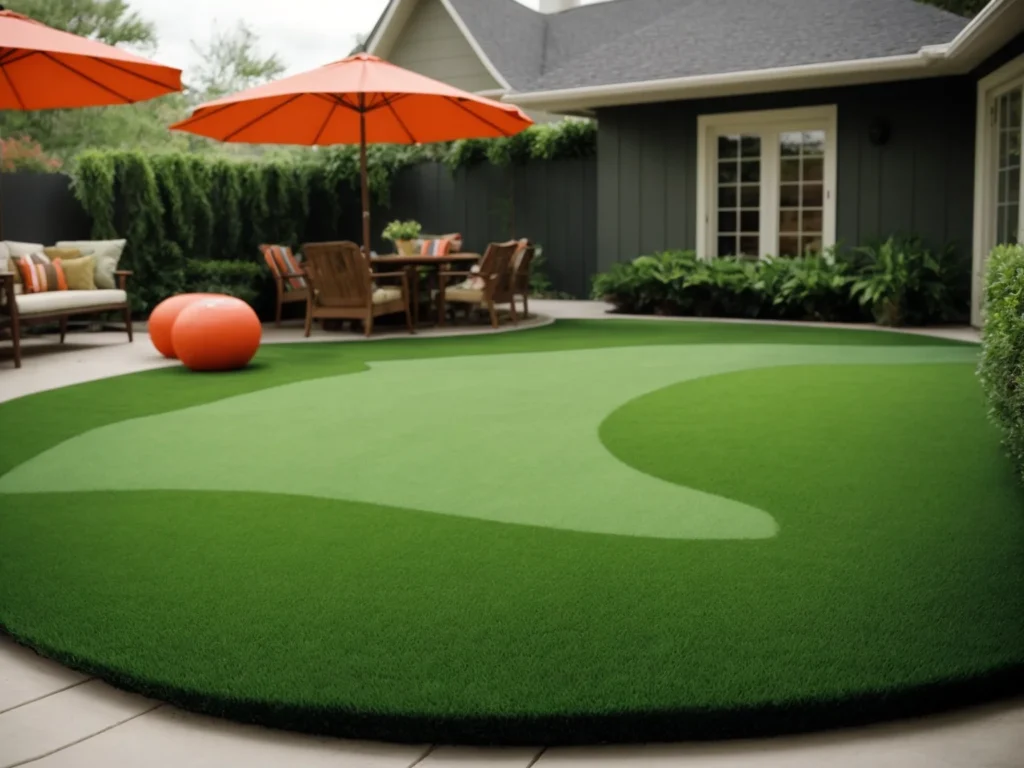 Painting Artificial Turf