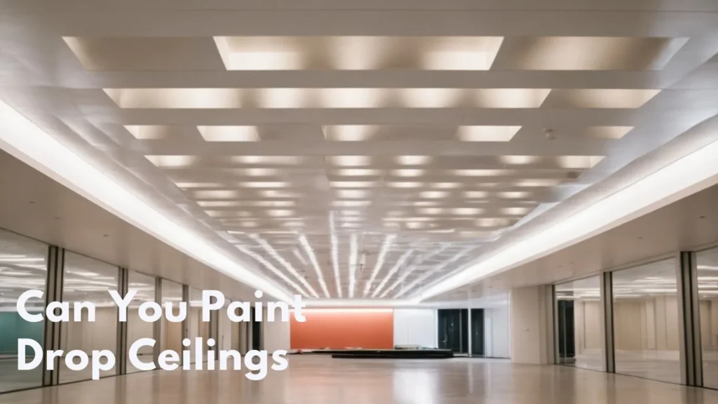 Painting Drop Ceilings