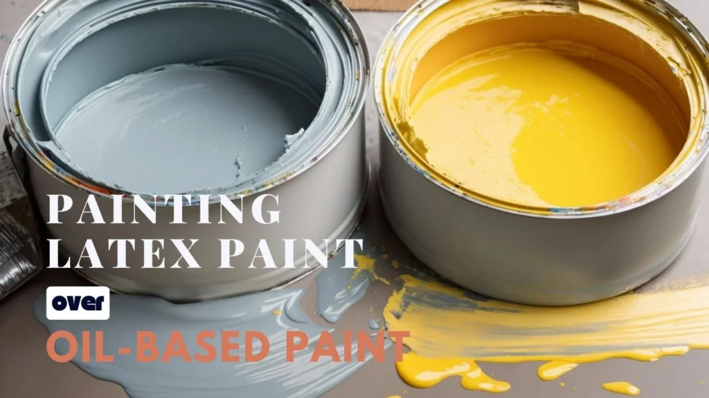 Painting Latex Paint Over Oil-Based Paint