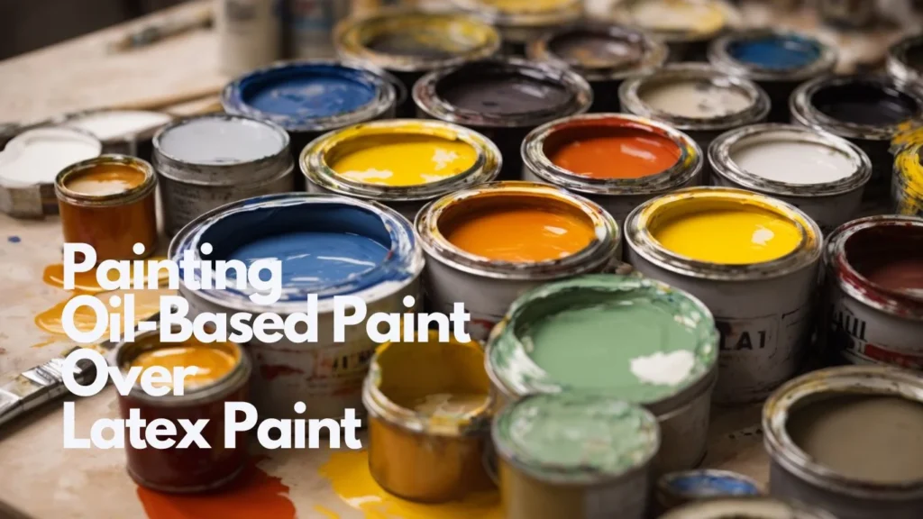 Oil-Based Paint Over Latex Paint