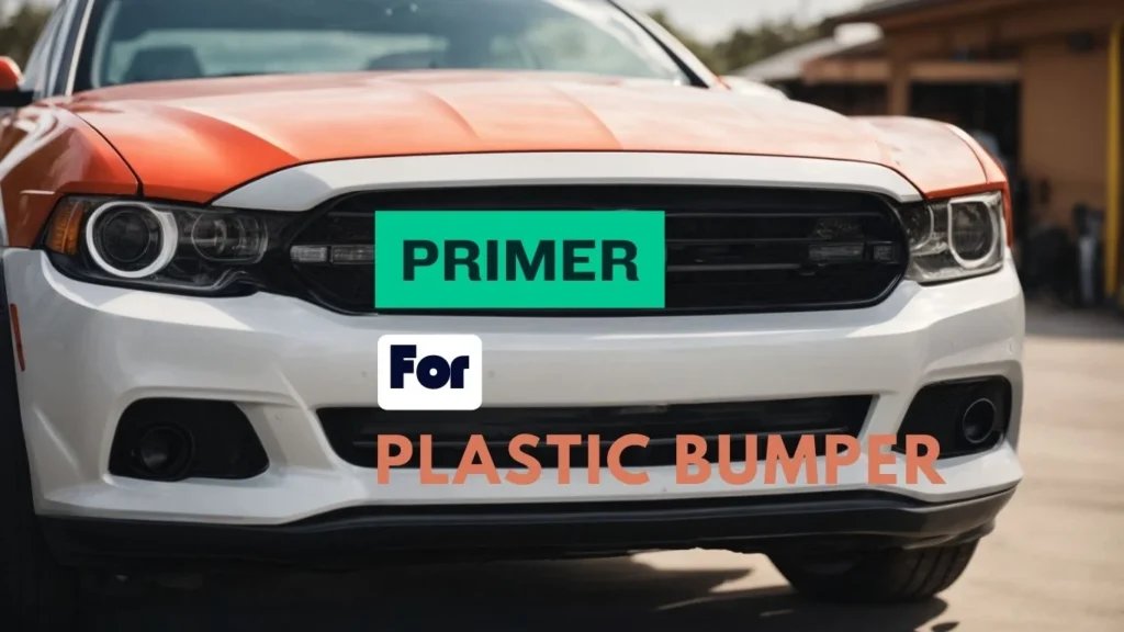 Primer for Plastic Bumpers