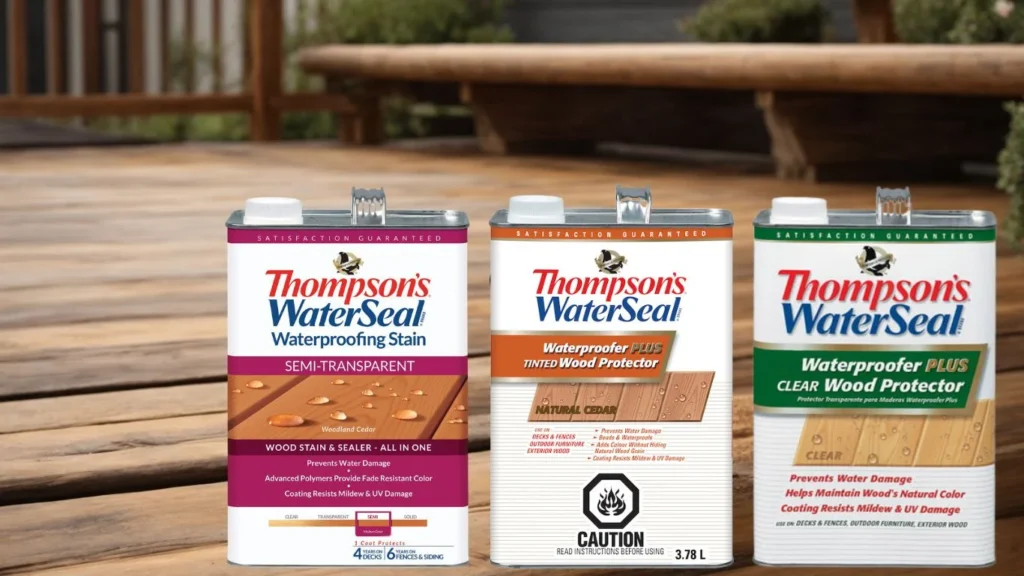 Thompson's Water Seal Over Paint