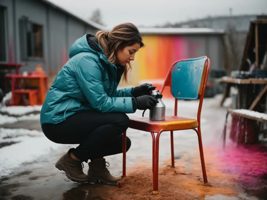 Using Spray Paint in Cold Weather