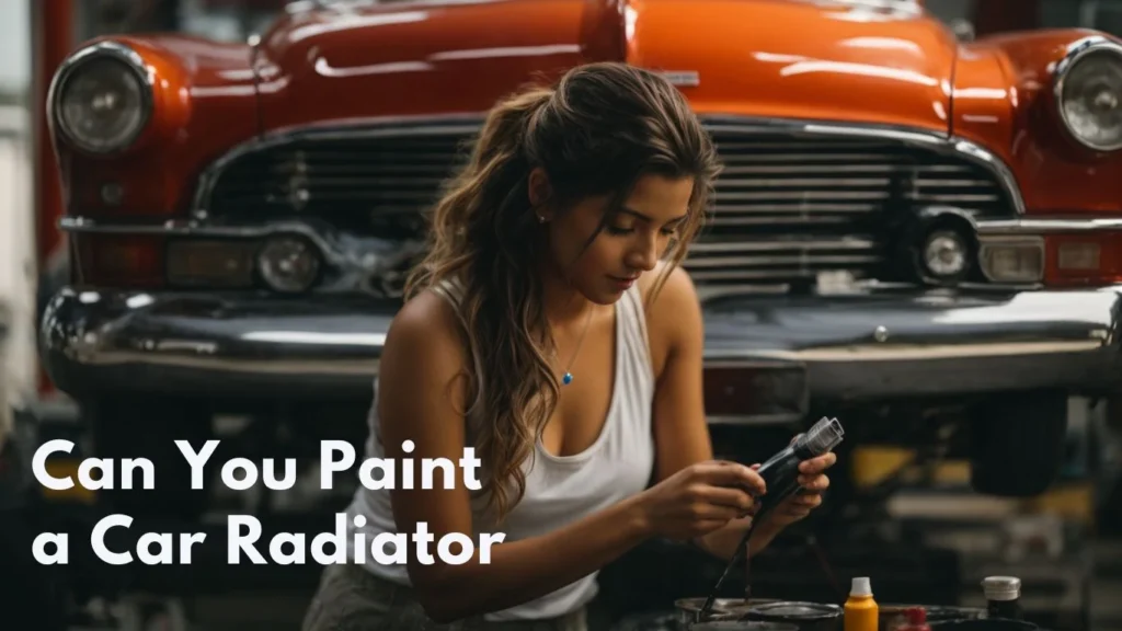 Painting a Car Radiator