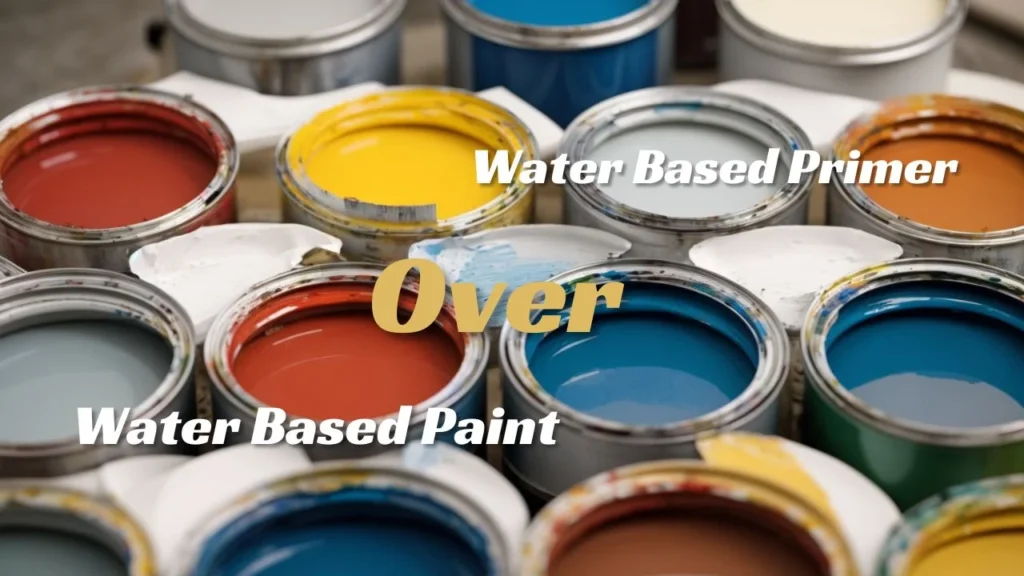 Water-Based Paint Over Oil-Based Primer