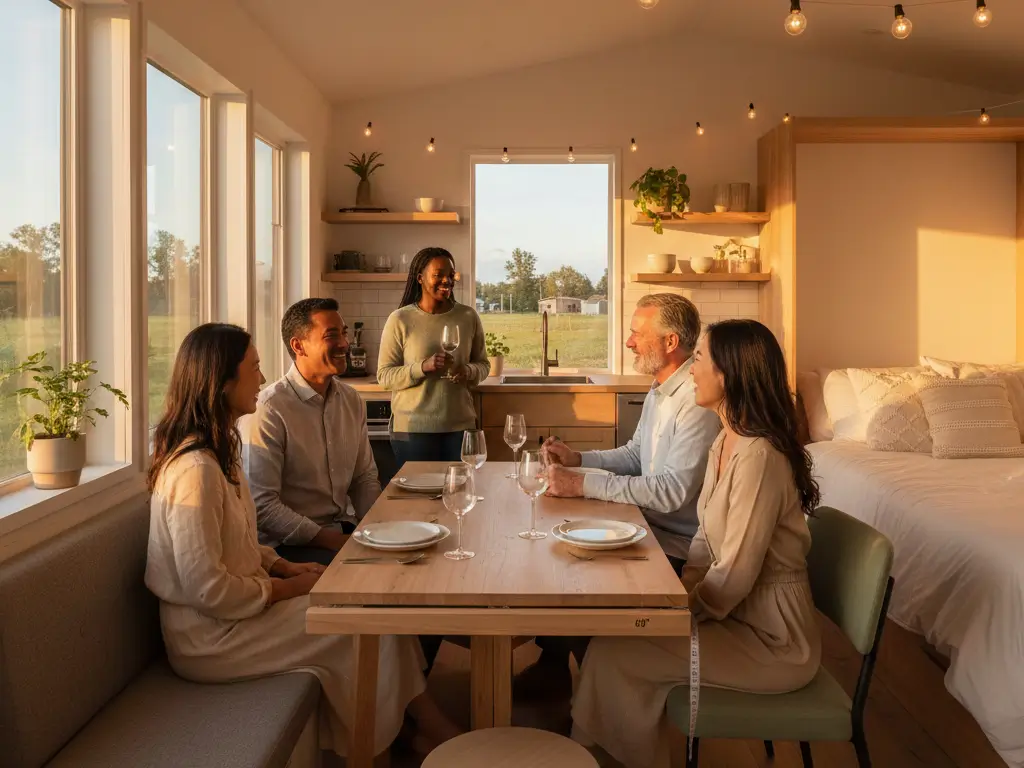 Tiny House Entertaining